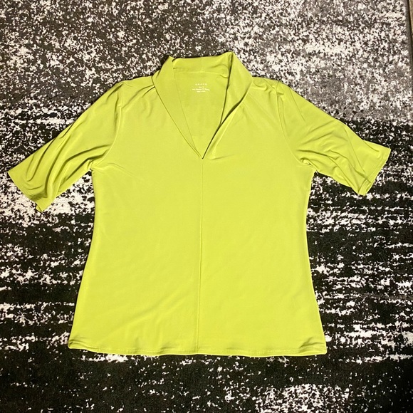 Grace Tops - Chartreuse Blouse